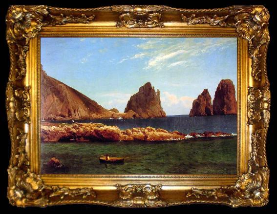 framed  Albert Bierstadt Capri, ta009-2
